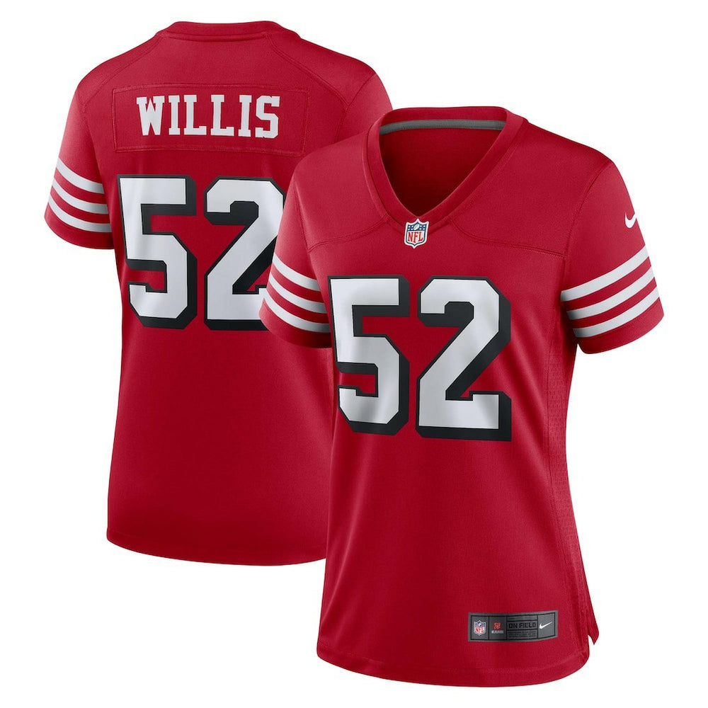 San Francisco 49ers Patrick Willis Women's Alternate Game Jersey | NFL Near me
