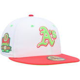 Athletics New Era 40th Anniversary Strawberry Lolli 59FIFTY Fitted Hat - MLB Hats