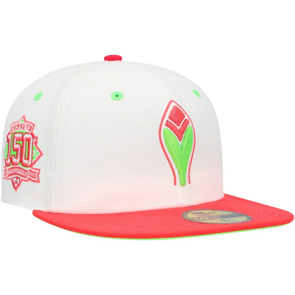 Atlanta Braves New Era 150th Anniversary Strawberry Lolli 59FIFTY Fitted Hat - MLB Hats