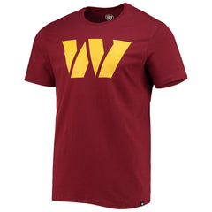 Washington Commanders '47 Logo Imprint Super Rival T-Shirt | NFL On sale