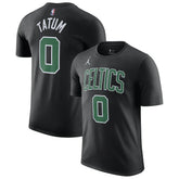 Black Jayson Tatum Boston Celtics Jordan Brand 2022/23 Statement Edition Name & Number T-Shirt | NBA