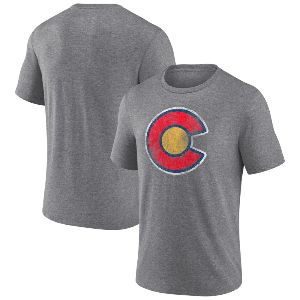 Colorado Avalanche Wraparound Tri-Blend T-Shirt - NHL T-shirts