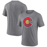 Colorado Avalanche Wraparound Tri-Blend T-Shirt - NHL T-shirts