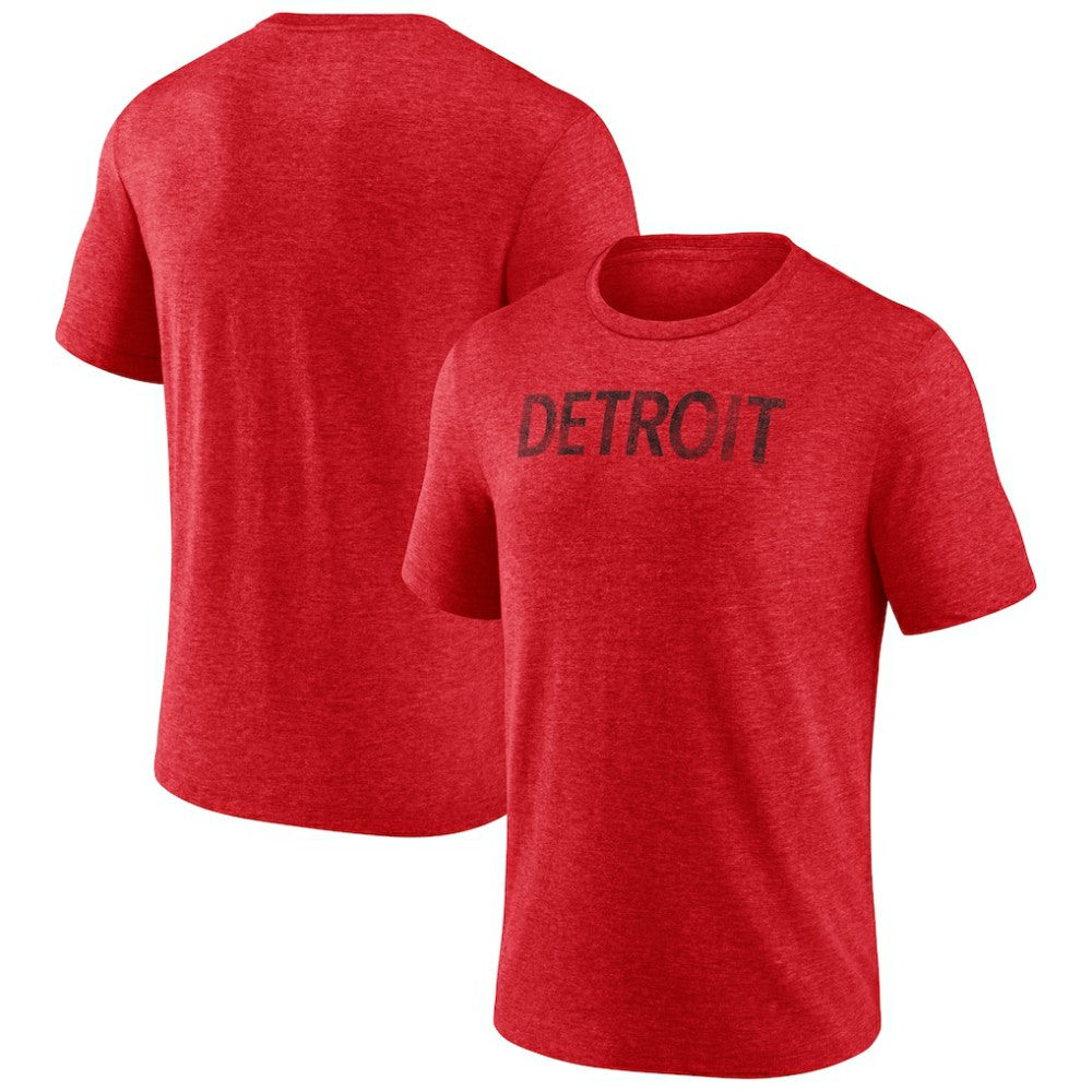 Detroit Red Wings Wraparound Tri-Blend T-Shirt - NHL T-shirts