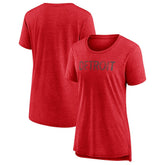 Detroit Red Wings Women's Slow Whistle Tri-Blend T-Shirt - NHL T-shirts