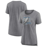 Tampa Bay Lightning Women's Slow Whistle Tri-Blend T-Shirt - NHL T-shirts