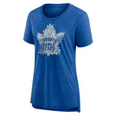 Toronto Maple Leafs Women's Slow Whistle Tri-Blend T-Shirt - NHL T-shirts