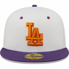 Los Angeles Dodgers New Era 40th Anniversary at Dodger Stadium Grape Lolli 59FIFTY Fitted Hat - MLB Hats