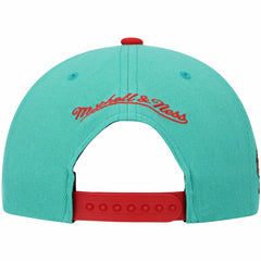 Teal Memphis Grizzlies Hardwood Classics Snapback Hat | NBA