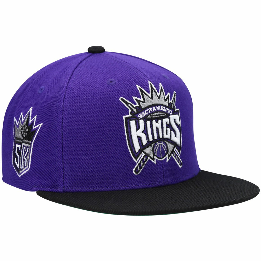 Purple/Black Sacramento Kings Hardwood Classics Snapback Hat | NBA