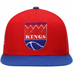 Red/Royal Sacramento Kings Hardwood Classics Snapback Hat | NBA