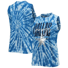 Dallas Cowboys Lauren James Women's Tie-Dye Jersey Boxy Tank Top | NFL Sale