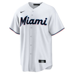 Miami Marlins Nike Home Blank Replica Jersey - MLB Jerseys
