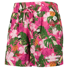 Pink Golden State Warriors Lusso Women's Finley-Frankie Party Top & Shorts Set sale | NBA