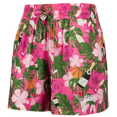 Pink Los Angeles Lakers Lusso Women's Finley-Frankie Party Top & Shorts Set | NBA
