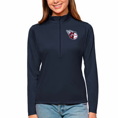 Cleveland Guardians Antigua Women's Tribute Quarter-Zip Pullover Top - MLB Pullover