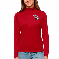 Cleveland Guardians Antigua Women's Tribute Quarter-Zip Pullover Top - MLB Pullover