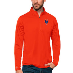 New York Mets Antigua Tribute Quarter-Zip Pullover Top - MLB Pullover