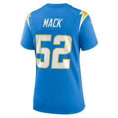 Los Angeles Chargers Khalil Mack Women's Player Jersey | NFL Discount