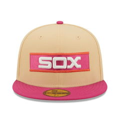 Chicago White Sox New Era 1933 MLB All-Star Game 50th Anniversary Mango Passion 59FIFTY Fitted Hat - MLB Hats