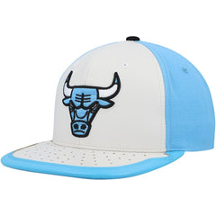 White/Light Blue Chicago Bulls Day One Snapback Hat | NBA