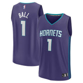 Purple LaMelo Ball Charlotte Hornets Fast Break Replica Player Jersey | NBA