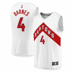White Scottie Barnes Toronto Raptors Fast Break Replica Jersey | NBA