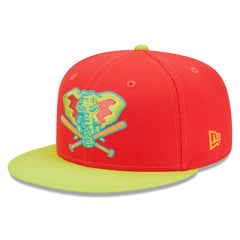 Athletics New Era 40th Anniversary Lava Highlighter Combo 59FIFTY Fitted Hat - MLB Hats