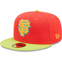 San Francisco Giants New Era Lava Highlighter Combo 59FIFTY Fitted Hat - MLB Hats