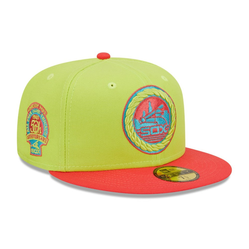 Chicago White Sox New Era 1983 MLB All-Star Game Cyber Highlighter 59FIFTY Fitted Hat - MLB Hats