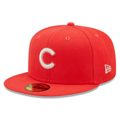 Chicago Cubs New Era Lava Highlighter Logo 59FIFTY Fitted Hat - MLB Hats