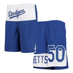 Mookie Betts Los Angeles Dodgers Youth Pandemonium Name & Number Shorts - MLB Shorts