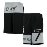 Tim Anderson Chicago White Sox Youth Pandemonium Name & Number Shorts - MLB Shorts