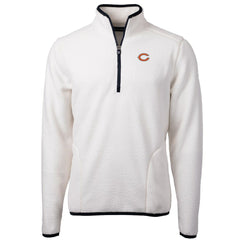 Chicago Bears Cutter & Buck Cascade Eco Sherpa Fleece Quarter-Zip Pullover Jacket | NFL On sale