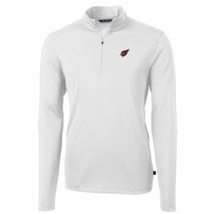 Arizona Cardinals Cutter & Buck Big & Tall Virtue Eco Pique Quarter-Zip Pullover Jacket | NFL Outlet