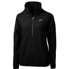Buffalo Bills Cutter & Buck Women's Cascade Eco Sherpa Fleece Half-Zip Pullover Jacket | NFL Near me
