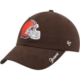 Cleveland Browns '47 Women's Miata Clean Up Primary Logo Adjustable Hat | NFL Sale