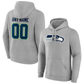 Seattle Seahawks Team Authentic Custom Pullover Hoodie | NFL Near me
