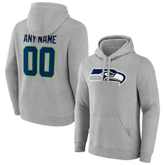 Seattle Seahawks Team Authentic Custom Pullover Hoodie | NFL Near me