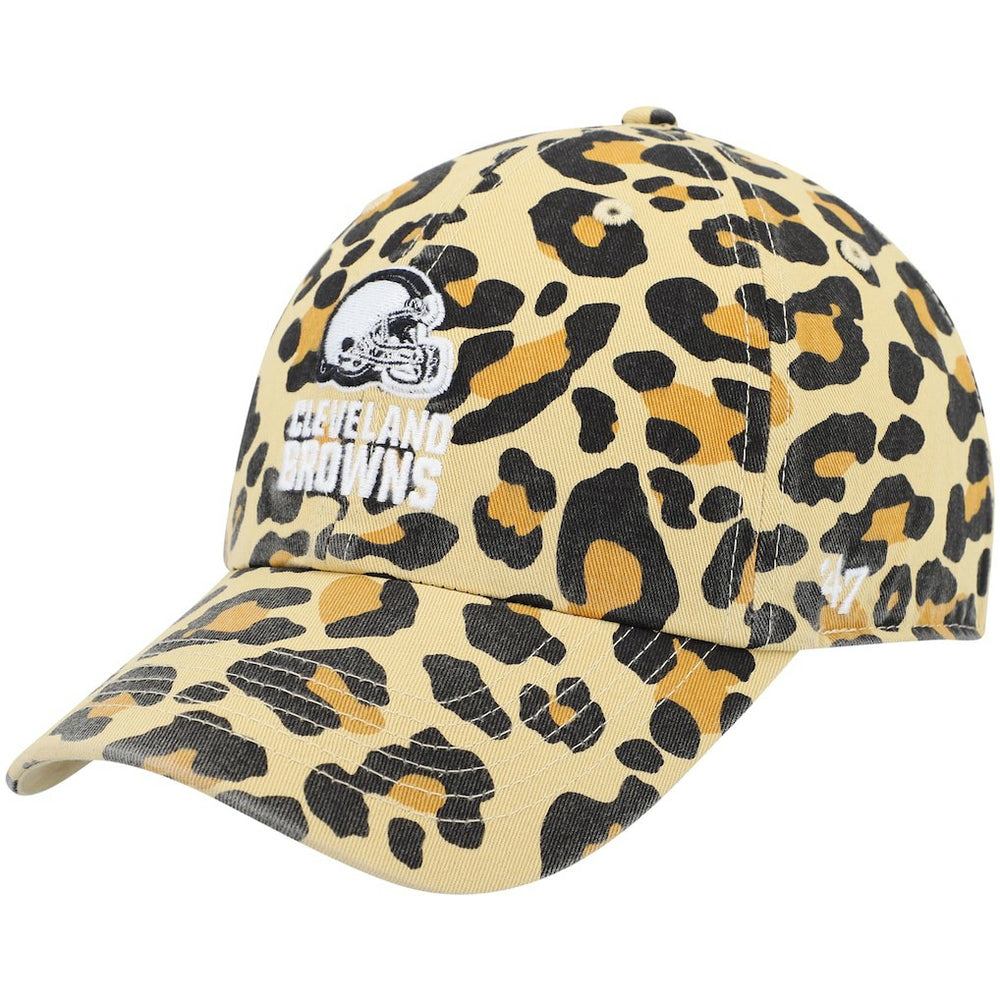 Cleveland Browns '47 Women's Bagheera Clean Up Allover Adjustable Hat | NFL Online