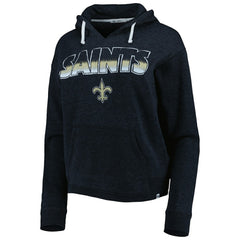 New Orleans Saints '47 Women's Color Rise Kennedy Notch Neck Pullover Hoodie | NFL New
