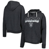 Las Vegas Raiders '47 Women's Color Rise Kennedy Notch Neck Pullover Hoodie | NFL Sale