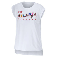 Atlanta Falcons WEAR by Erin Andrews Women's Greetings From Muscle T-Shirt | NFL New