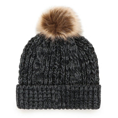 Carolina Panthers '47 Women's Meeko Cuffed Knit Hat with Pom | NFL Hot