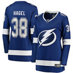 Brandon Hagel Tampa Bay Lightning Fanatics Women's Home Breakaway Player Jersey - NHL Jerseys