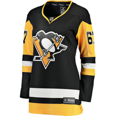 Rickard Rakell Pittsburgh Penguins Women's Fanatics Home Breakaway Player Jersey - NHL Jerseys