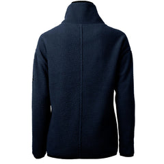Cleveland Guardians Cutter & Buck Women's Cascade Eco Sherpa Fleece Quarter-Zip Pullover Jacket - MLB Jackets