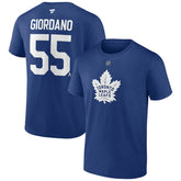 Mark Giordano Toronto Maple Leafs Fanatics Authentic Stack Name & Number T-Shirt - NHL T-shirts