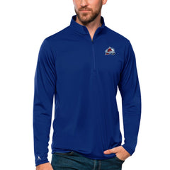 Colorado Avalanche Antigua Tribute Quarter-Zip Pullover Top - NHL Pullover