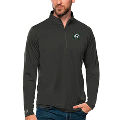 Dallas Stars Antigua Tribute Quarter-Zip Pullover Top - NHL Pullover